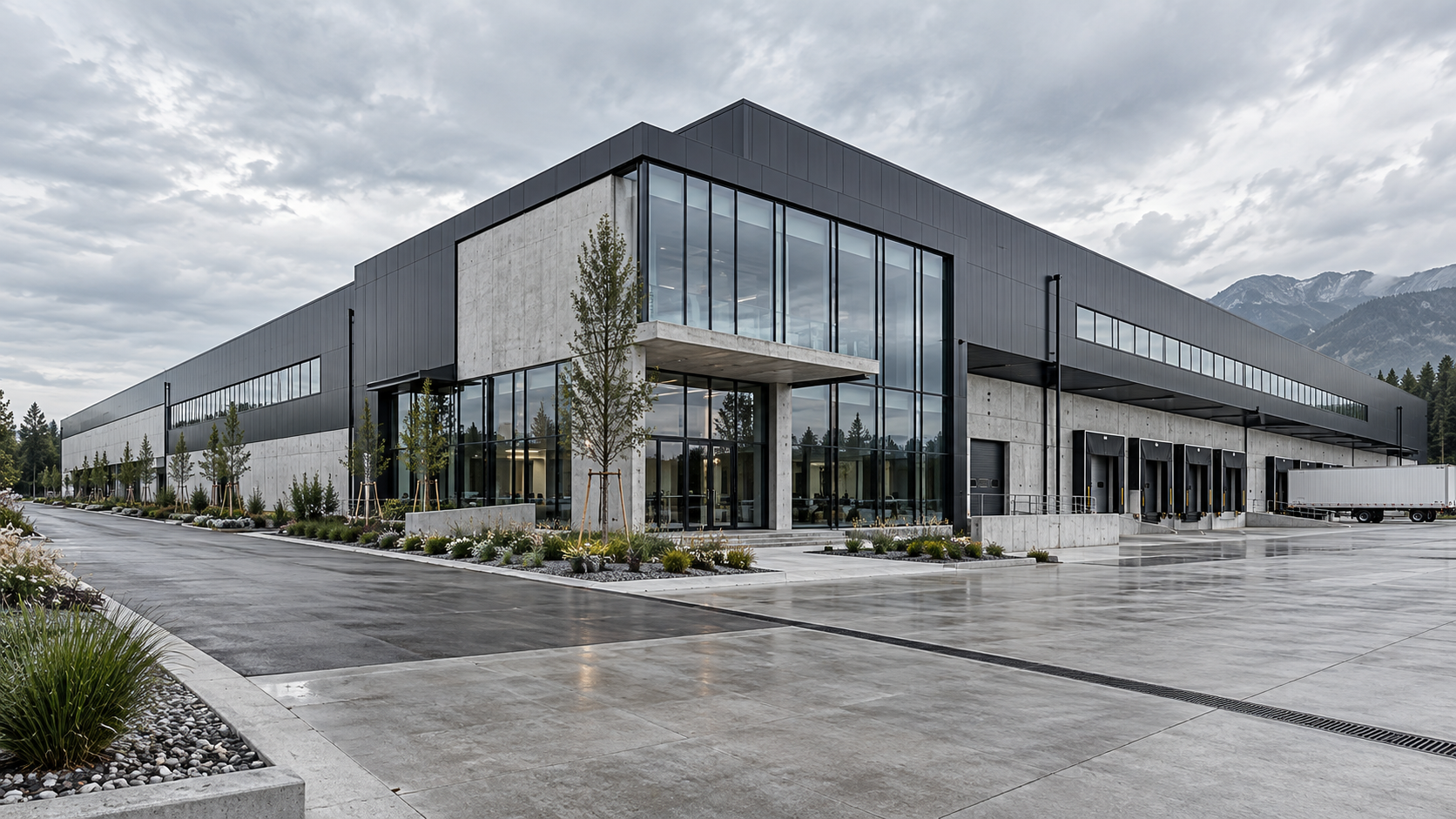 FORMA - Centrum Produkcyjno-Logistyczne, studium demonstracyjne